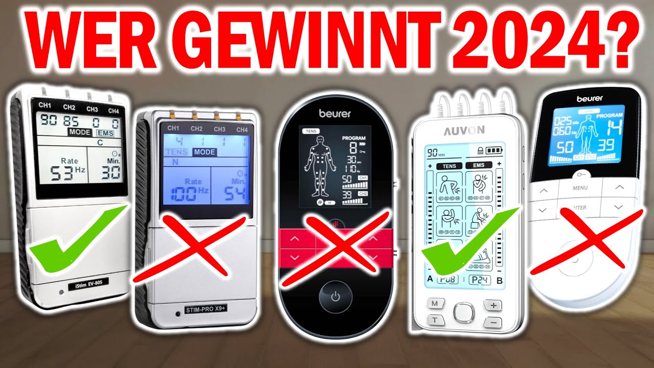TOP 5 EMS-GERÄTE FÜR ZUHAUSE 2026🔥 | Die Besten EMS-Geräte für Zuhause