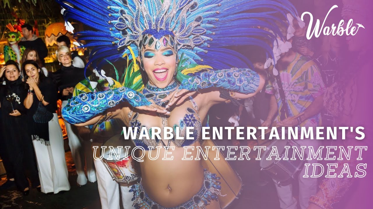 Unique Entertainment Ideas from Warble Entertainment Agency
