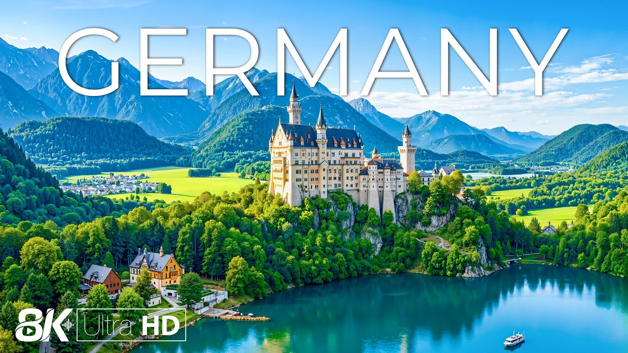 Germany 8K UHD – Beautiful Nature, Majestic Landmarks & Historic Towns
