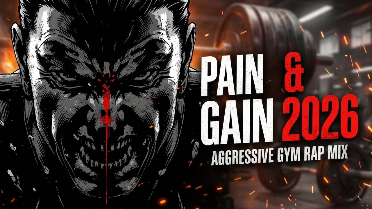 PAIN & GAIN 2026 🩸 Best Aggressive Gym Music | Hardcore Rap Mix