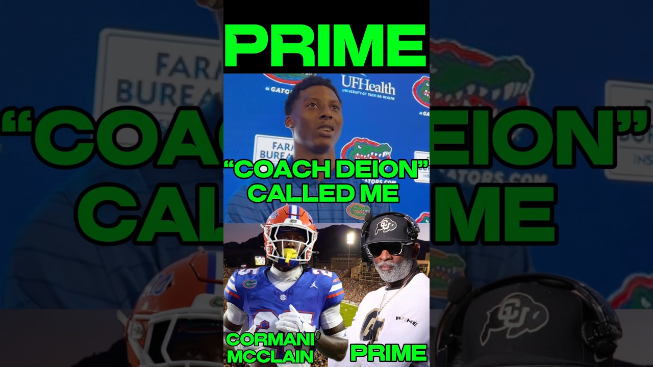 КОРМАНИ МАККЛЕЙН о ДЕЙОНЕ САНДЕРСЕ/ВЗРОСЛЕНИИ ВО ФЛОРИДЕ #nfl #espn #deionsanders #coloradofootball