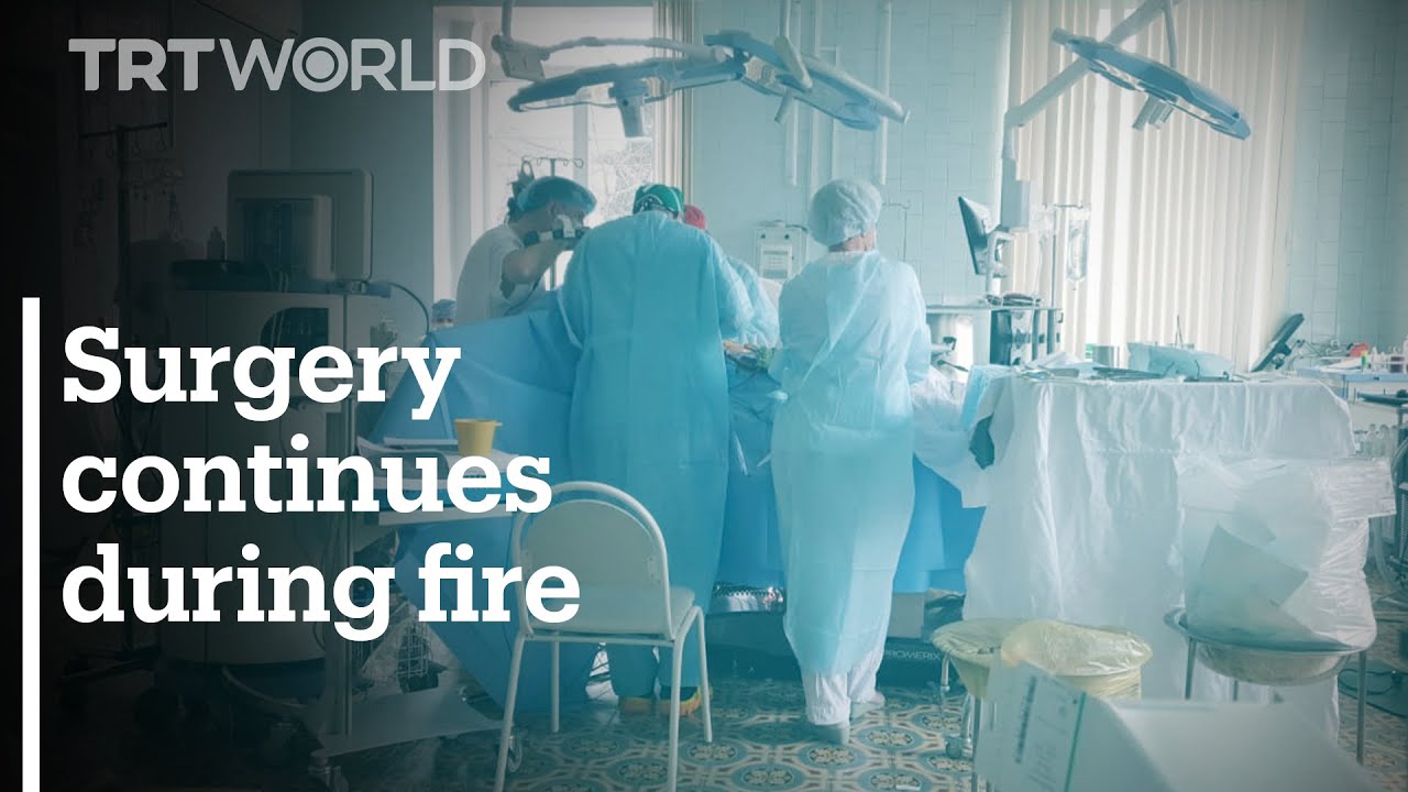 Russia doctors complete open heart surgery during hospital fire
