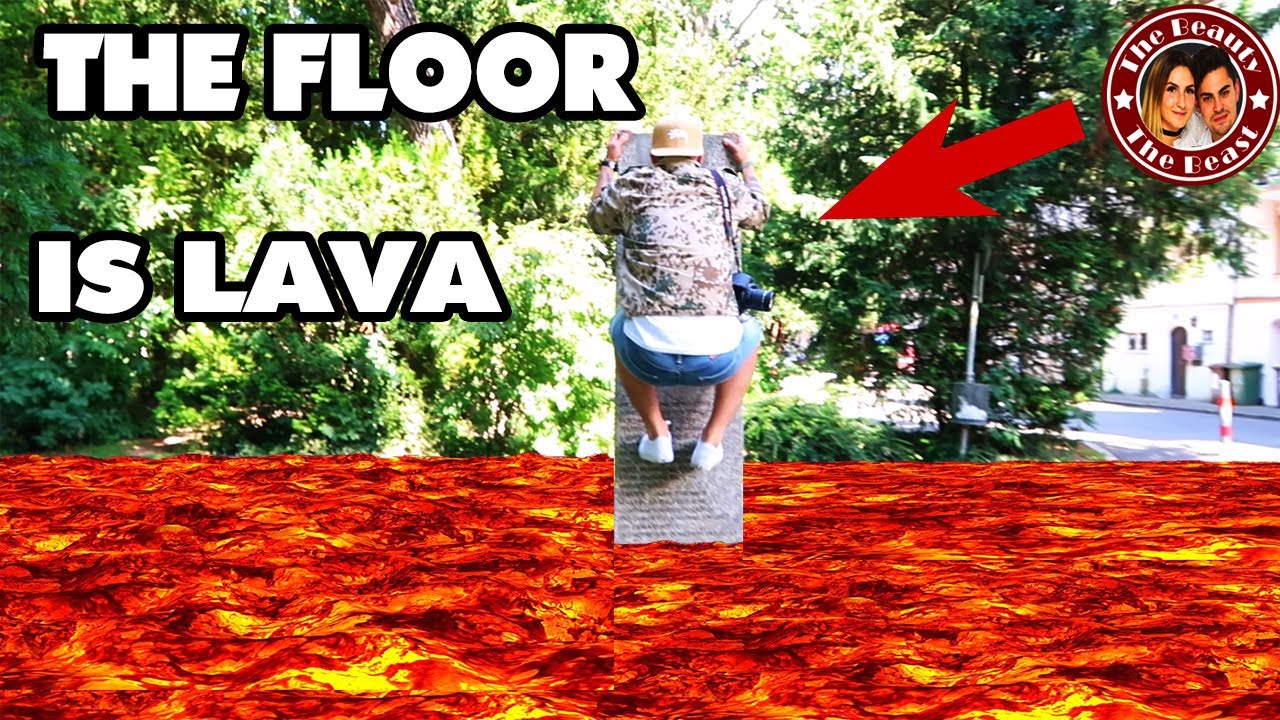 THE FLOOR IS LAVA - DER BODEN IST LAVA !!