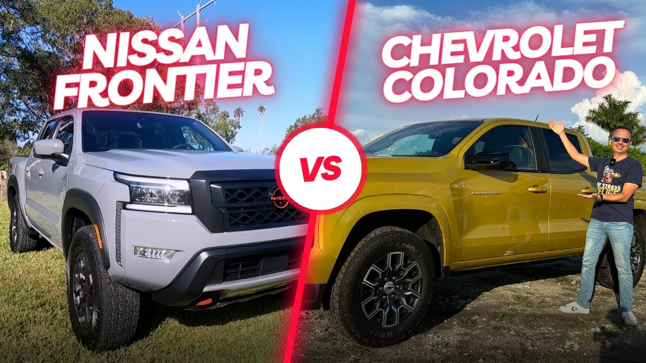Nissan FRONTIER vs. Chevrolet COLORADO 2023 - Decide cuál es mejor