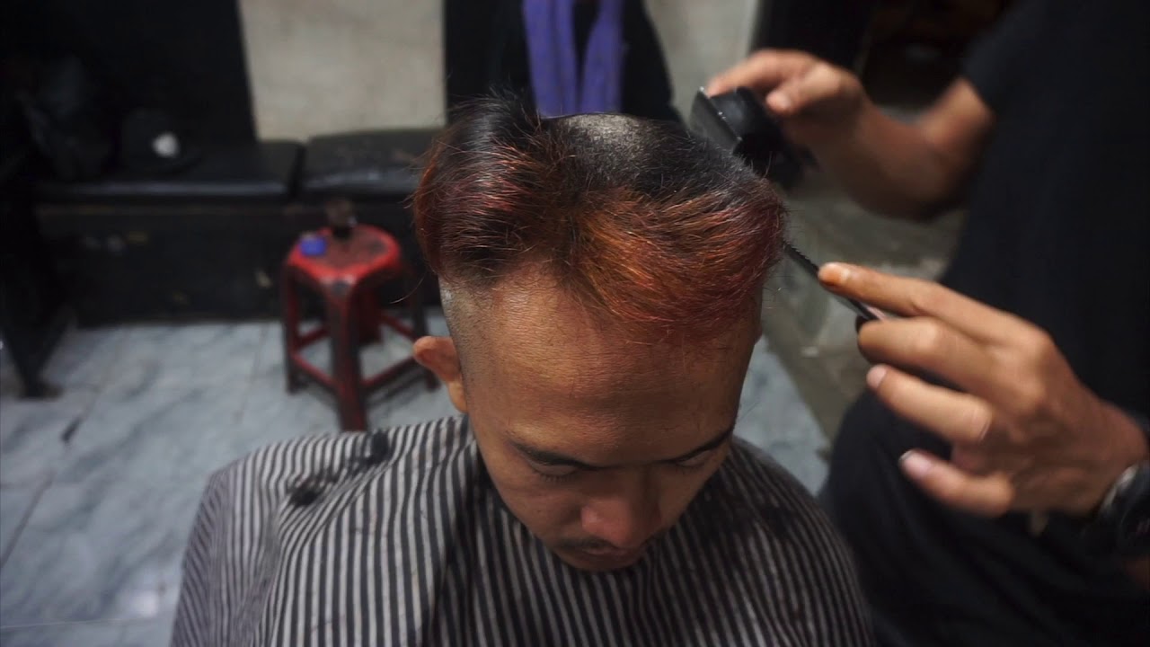 zoel barber bogor horsesehoe flattop ( cukur cepak tapal kuda ) by barber irawan