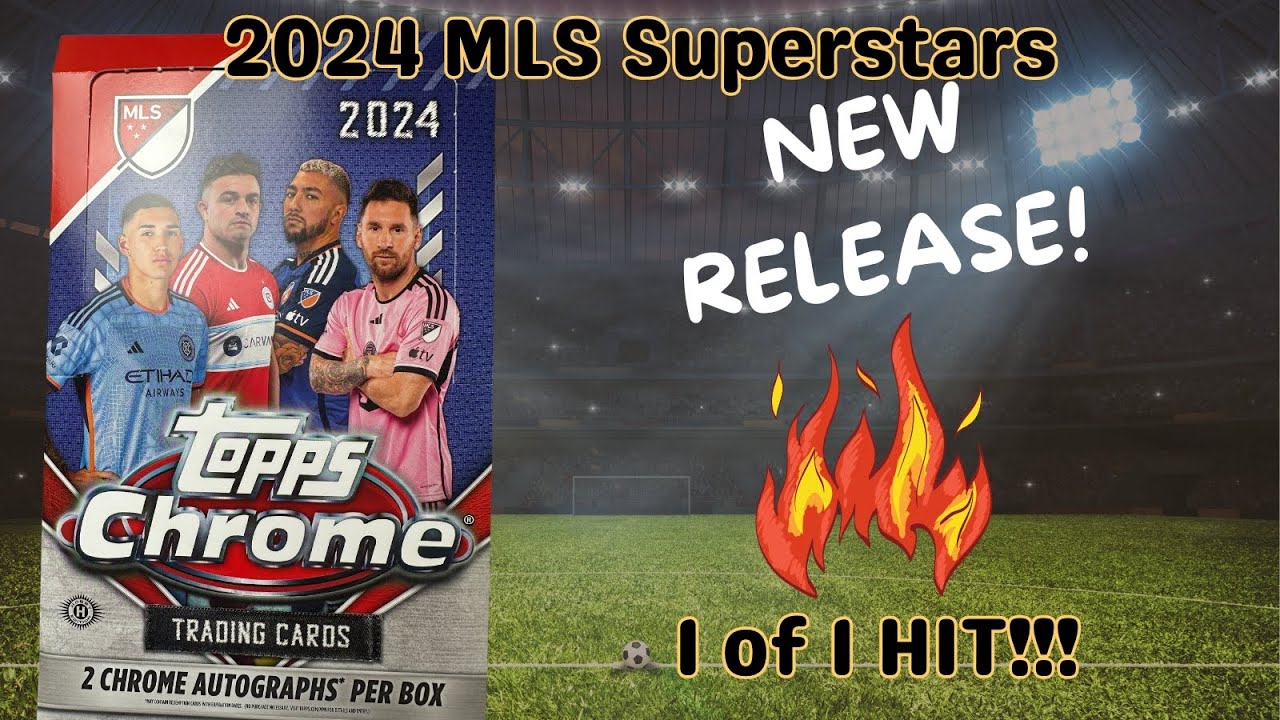 🔥We pulled a 1 of 1!🔥| 2024 Topps Chrome MLS Hobby Box