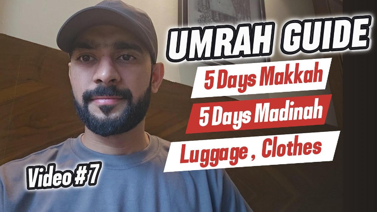 What to Pack for Umrah 2025 – 10 Days Luggage, Clothes & Travel Guide | umrah packing tips | Umrah