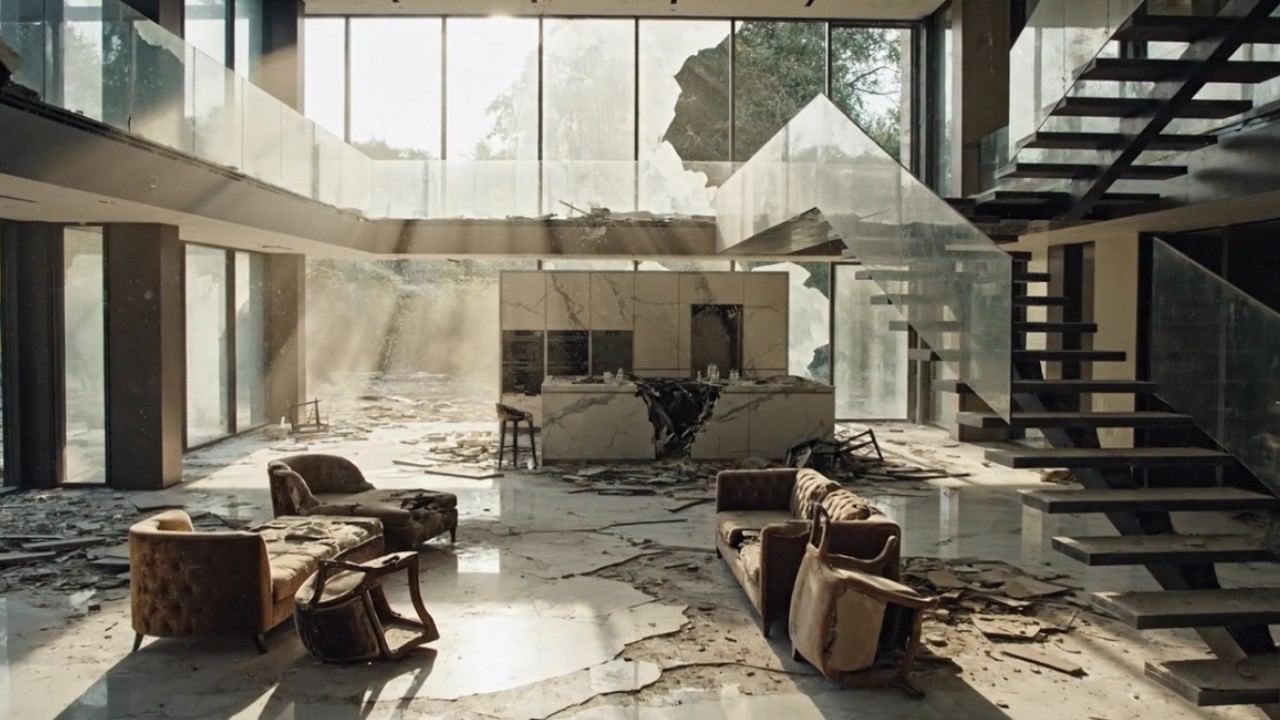 Turning an Abandoned Luxury Mansion into a Masterpiece.