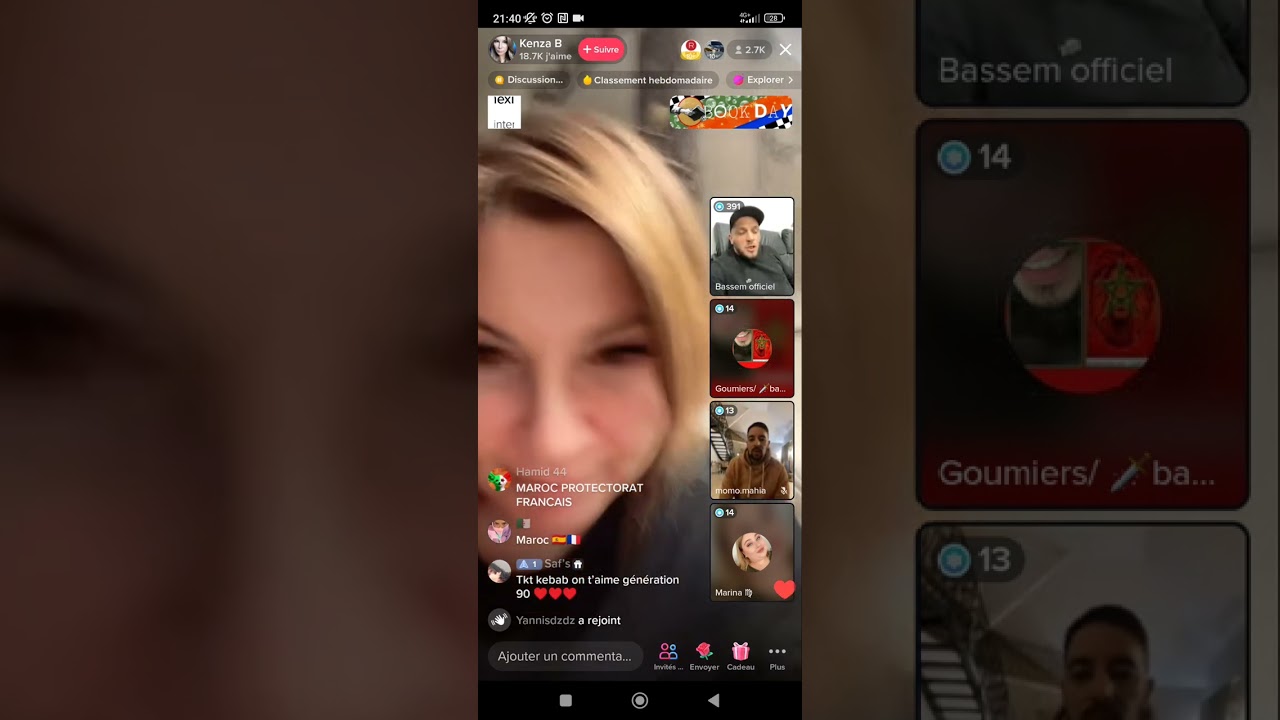bassem clash kenza du loft