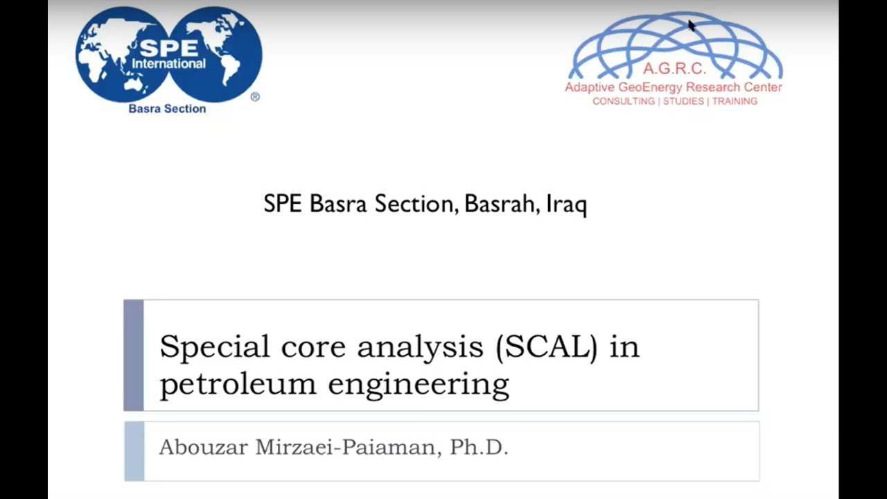 Special Core Analysis (SCAL) In Petroleum Engineering