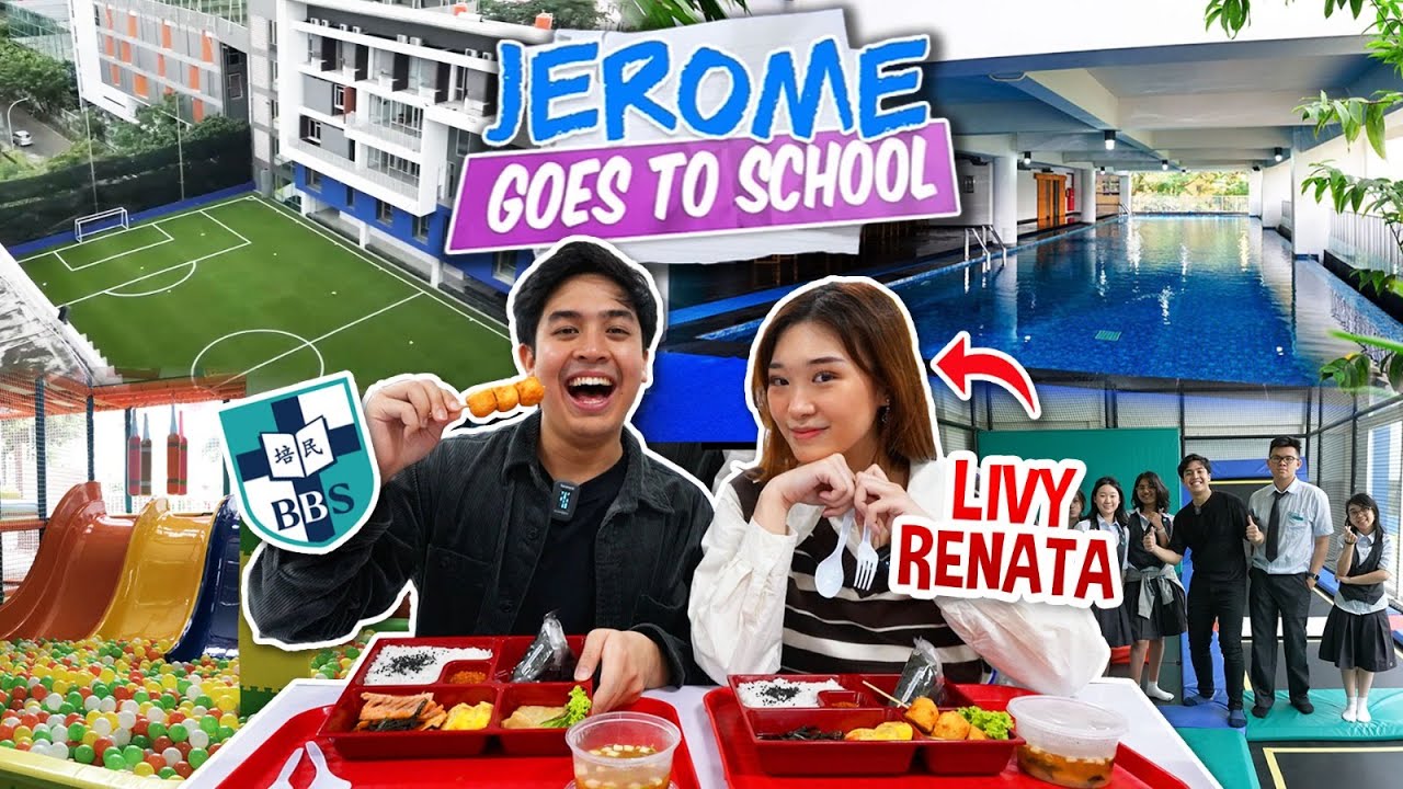 SEKOLAH SULTAN!? ADA SALMON, TRAMPOLIN, KOLAM RENANG 😱 FT. LIVY RENATA | GOES TO SCHOOL BBS PIK