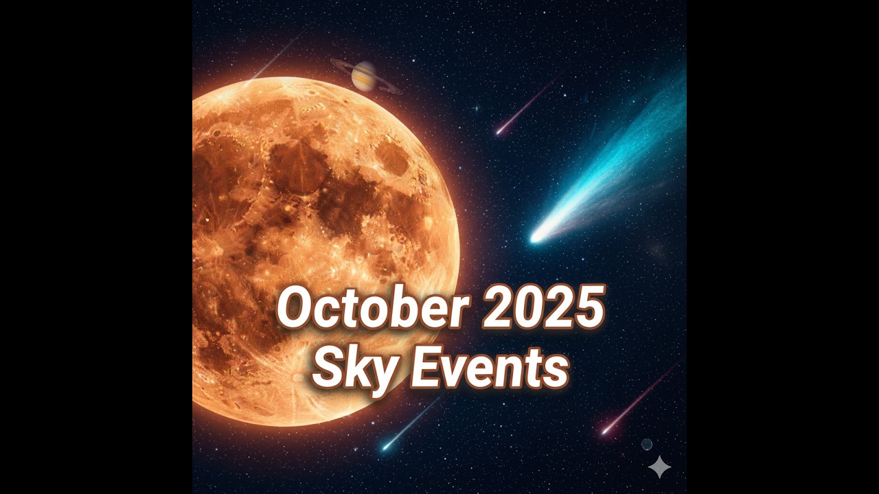 October 2025 Celestial Events You don't want to miss!