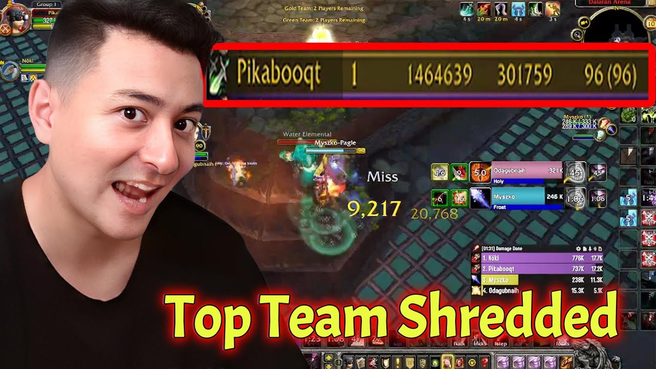 Pikaboo крушит лучшие команды в MoP PvP, как ни в чём не бывало!