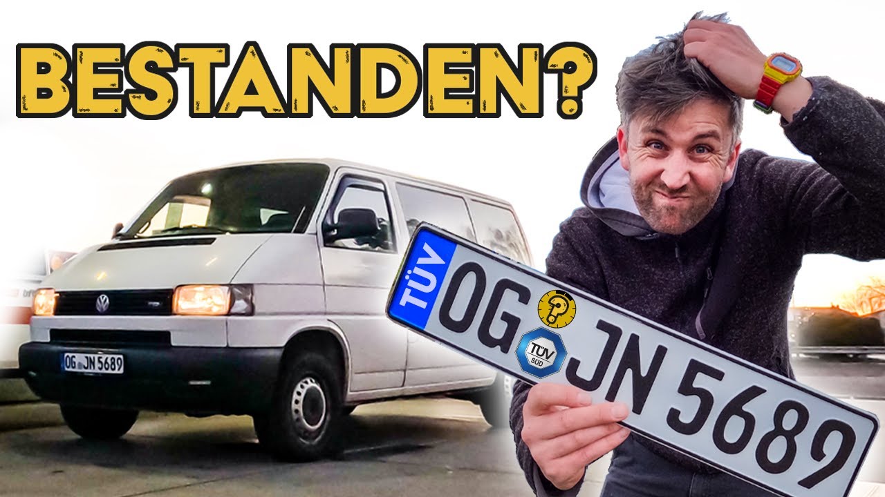 Schafft der VW Bus den T&Uuml;V? (& Unterfahrschutz/ Motorwanne montieren)