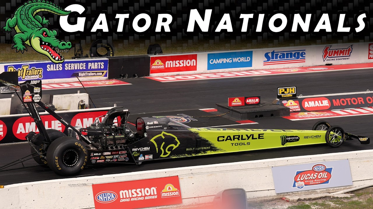 Gator Nationals Finals Top Fuel, Funny Car, Pro Mod, Pro Stock NHRA 2026 #dragracing#nhra #Gatornats