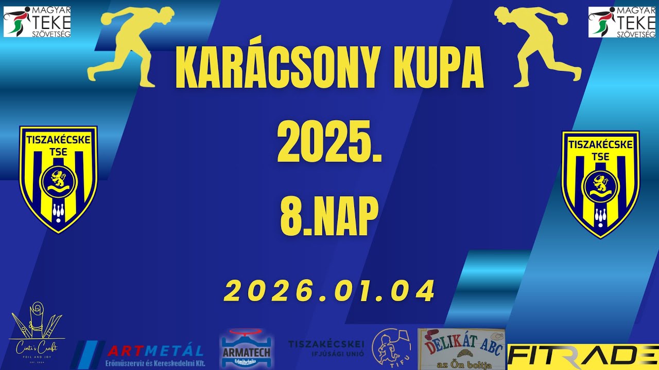 Karácsony Kupa 2025. 8. nap