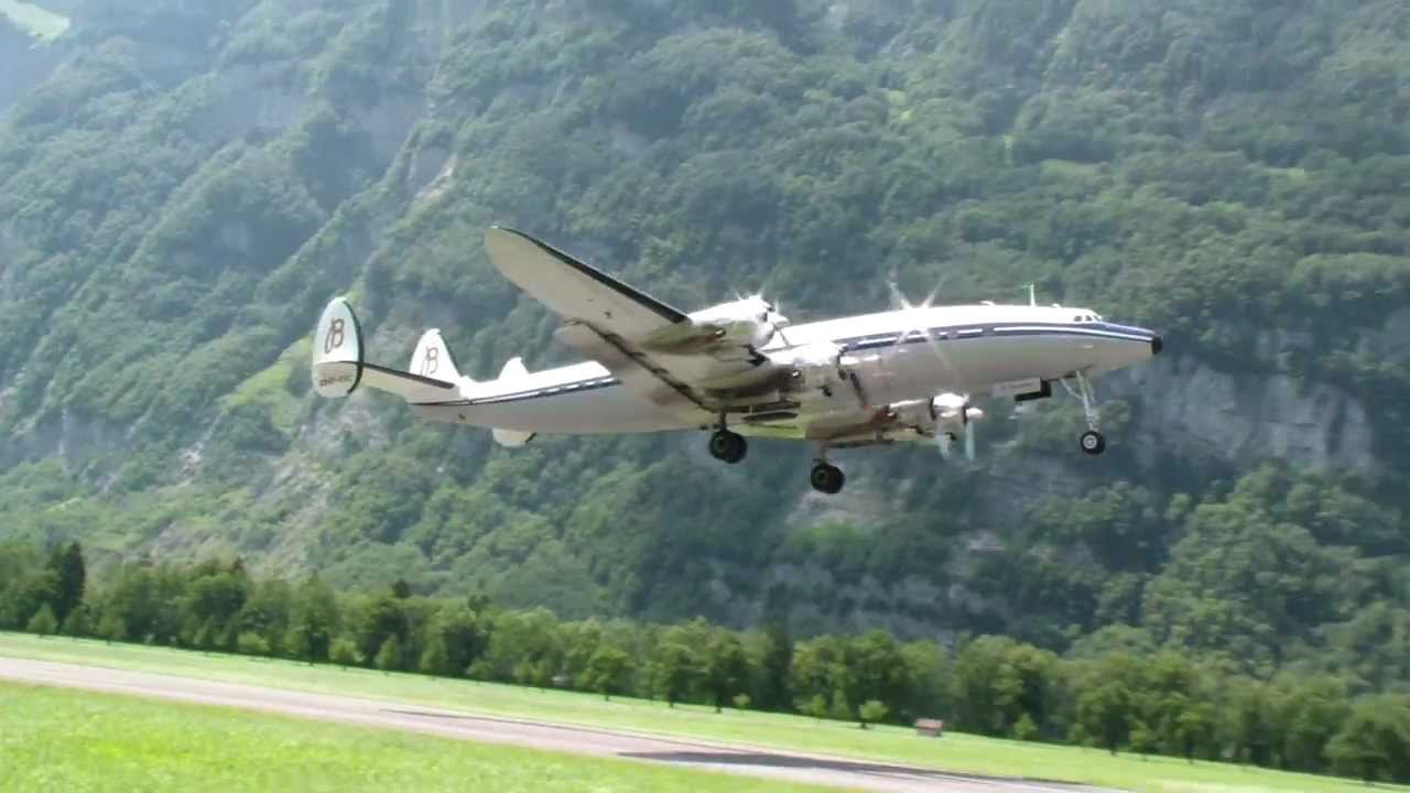 Zigermeet 2011 - Mollis - Super Constellation - Departure
