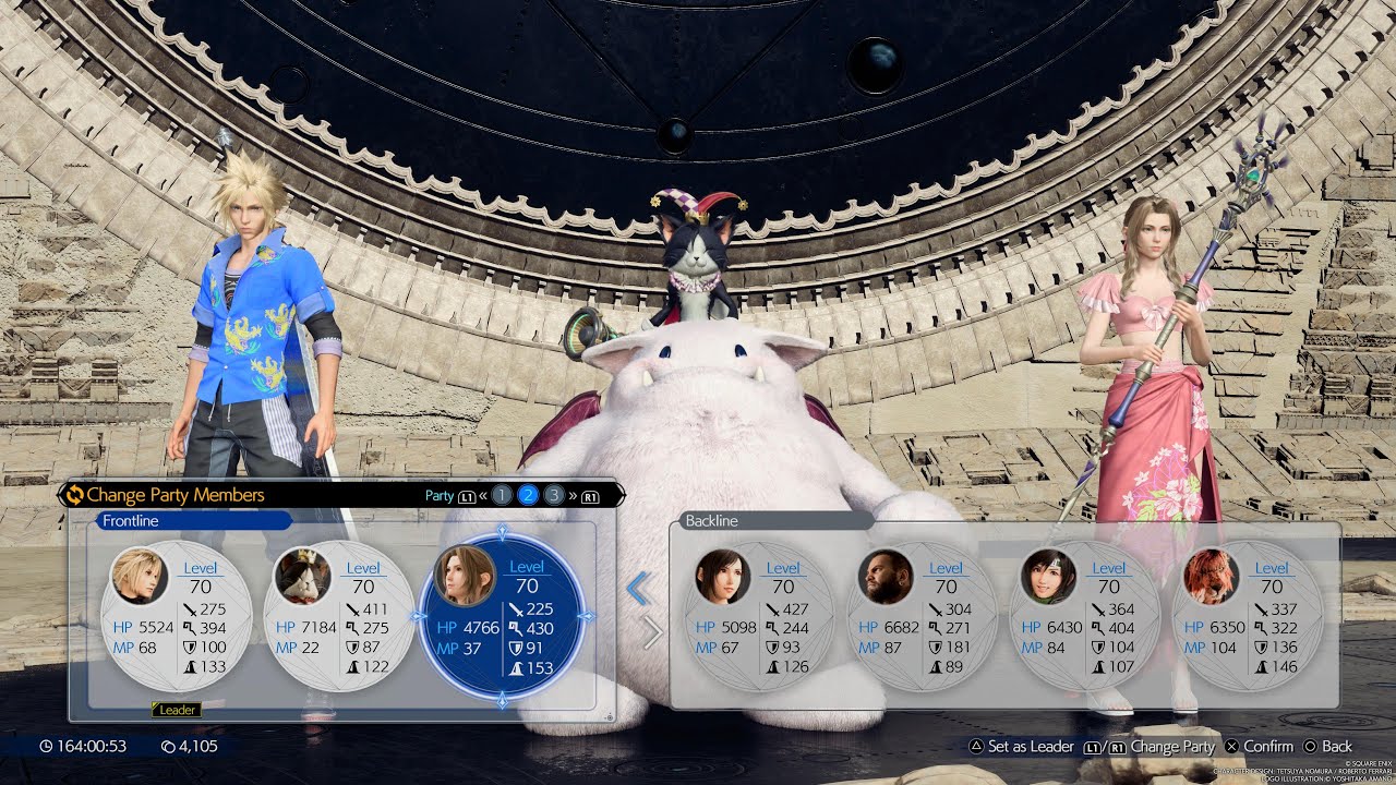 Final Fantasy VII Rebirth Brutal Challenge: Unending Nightmare (completion time: 