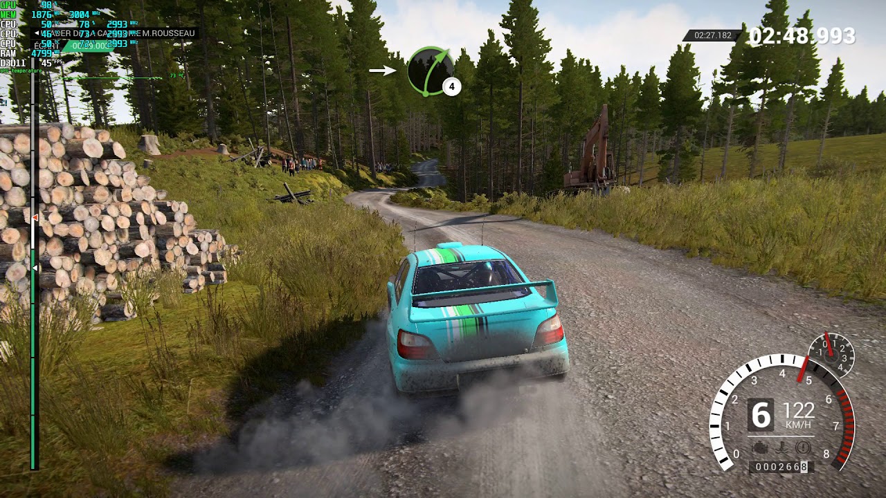 [Gameplay] DiRT 4 [PC] spéciale stage [98% PERFECT]