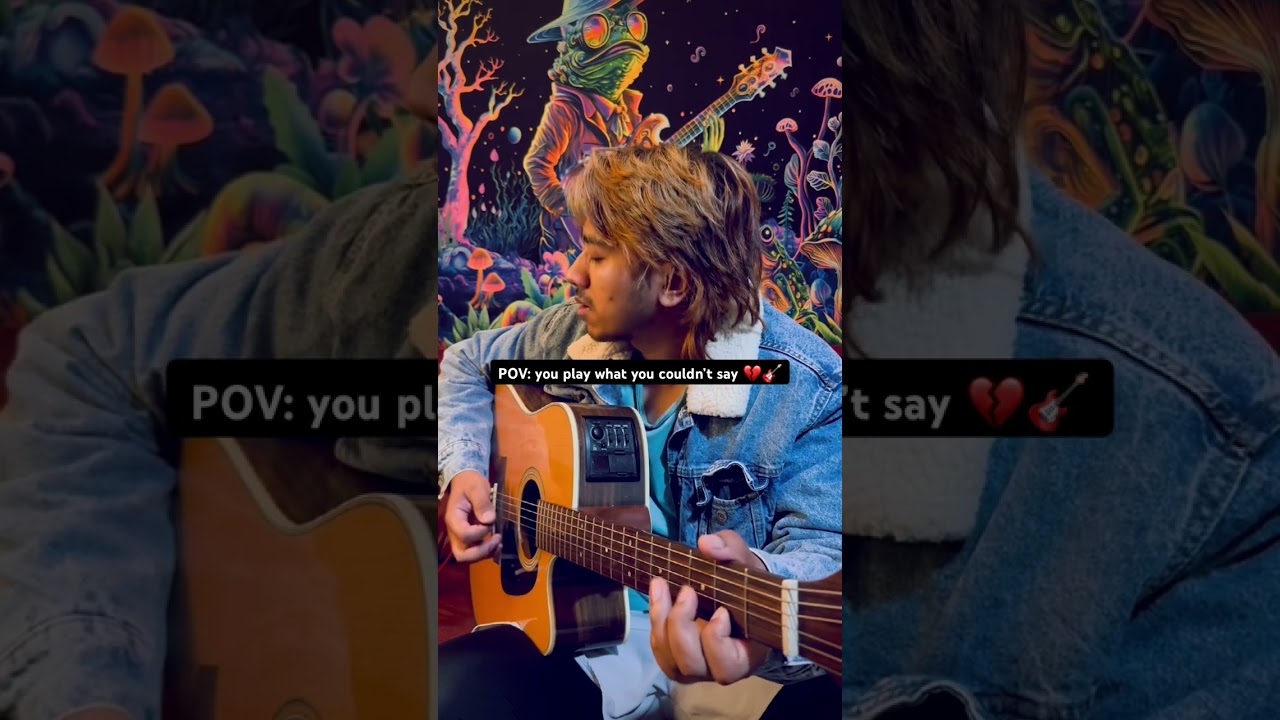 POV: you play what you couldn&rsquo;t say 🎸#GuitarFeels #SadLoop #EmotionalMusic #HeartStrings #POVReel