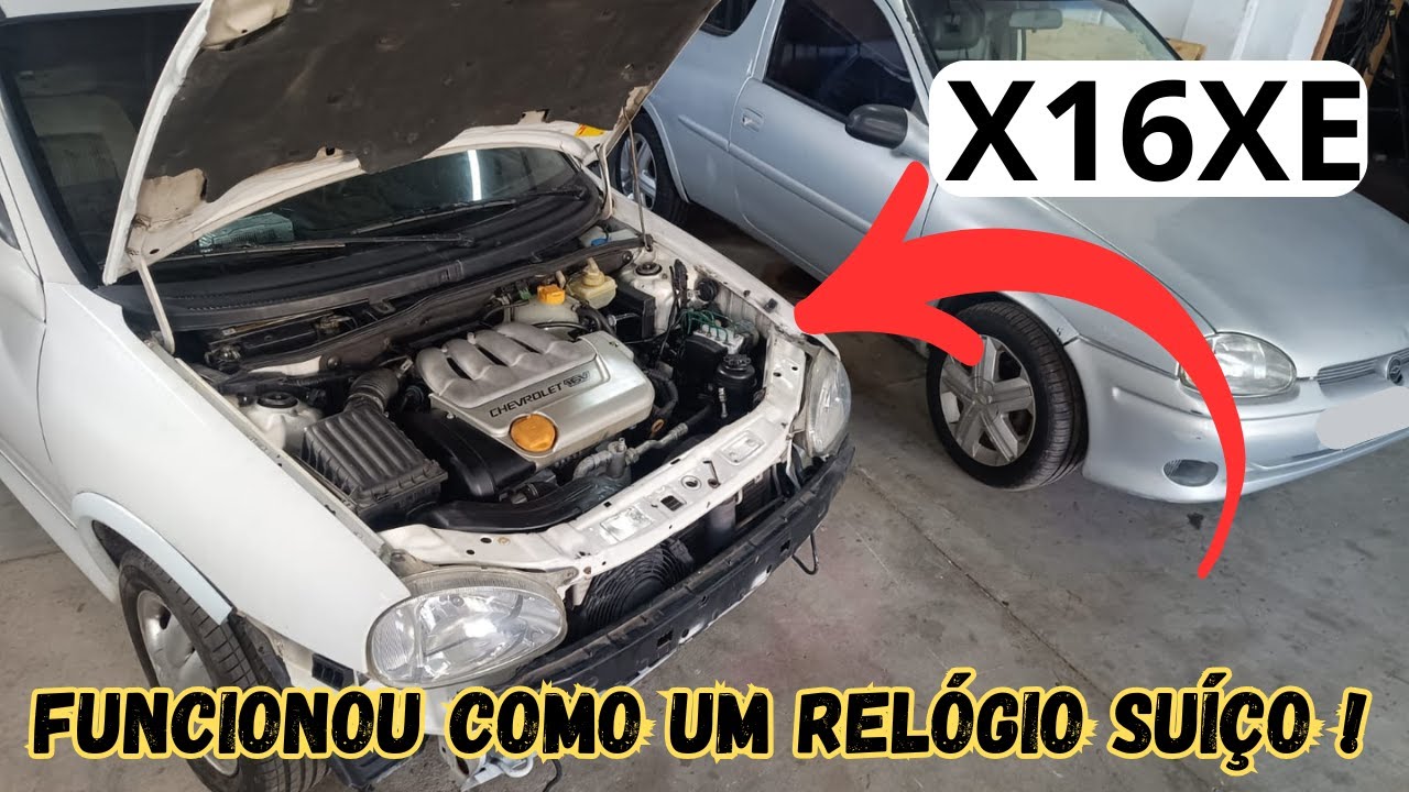 Gm Corsa GSi  1.6 16v - Depois da revis&atilde;o total - Primeira partida - ficou um rel&oacute;gio !