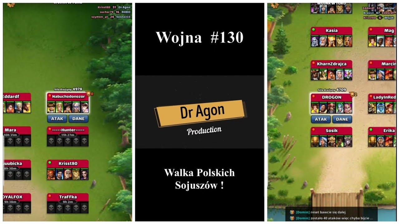 Wojna #130- Walka polskich sojuszy - Empires & Puzzles by Dr Agon