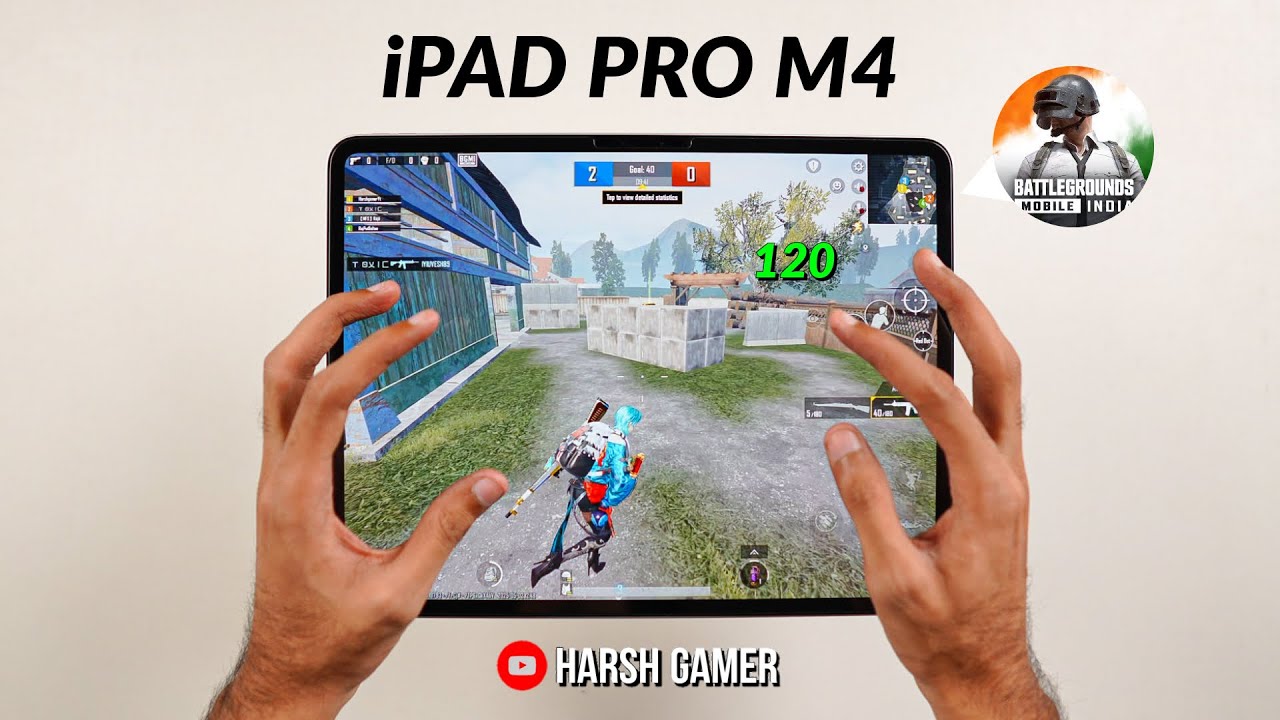 iPad Pro M4 - 120 FPS BGMI Test, Heating & Battery Test | Real Beast 💪