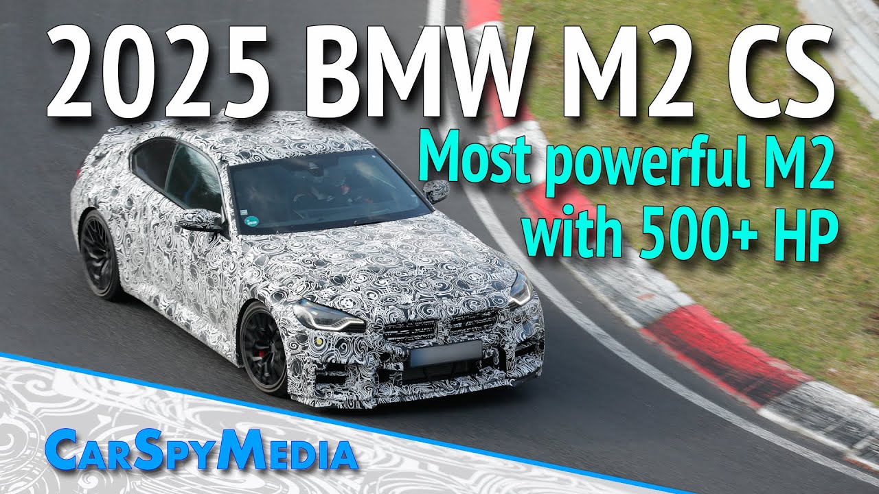 2025 BMW M2 CS G87 Continues Testing At The N&uuml;rburgring Most Powerful 500+ HP M2 Coup&eacute; Prototype