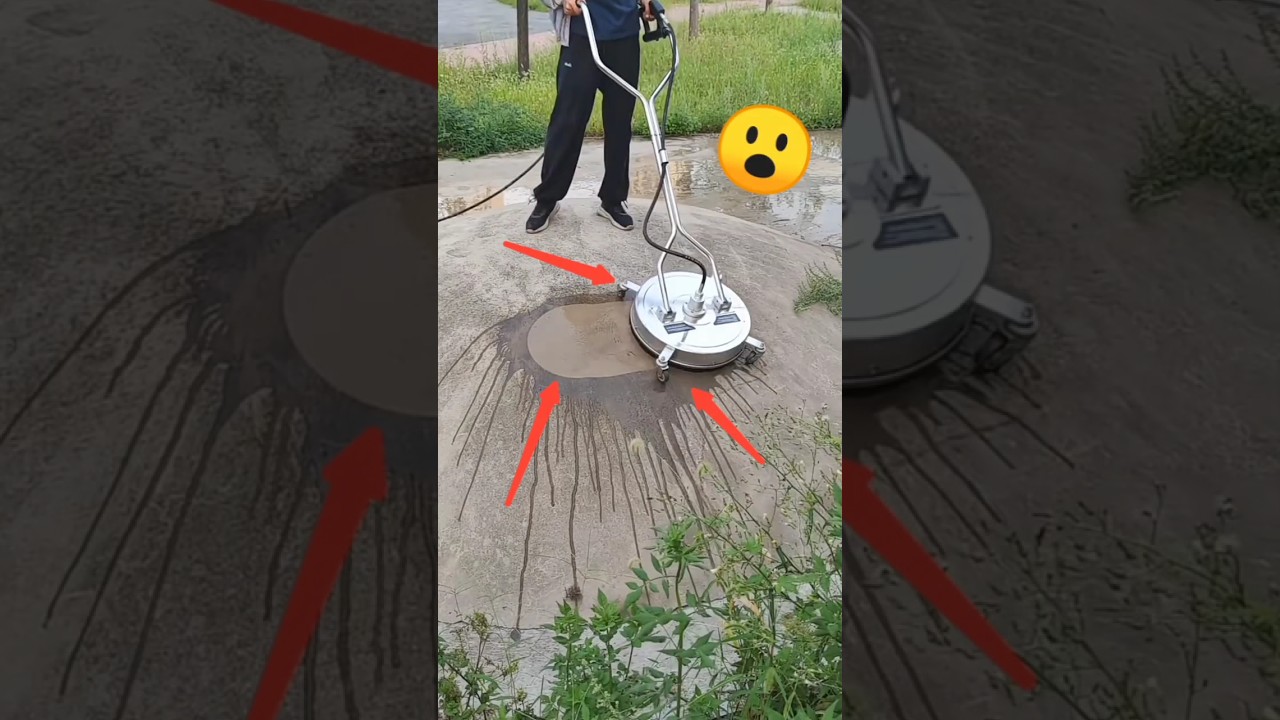 Rotary floor cleaner | Good tools and machinery 🔧  #machine #satisfying #scrubber #shorts #asmr