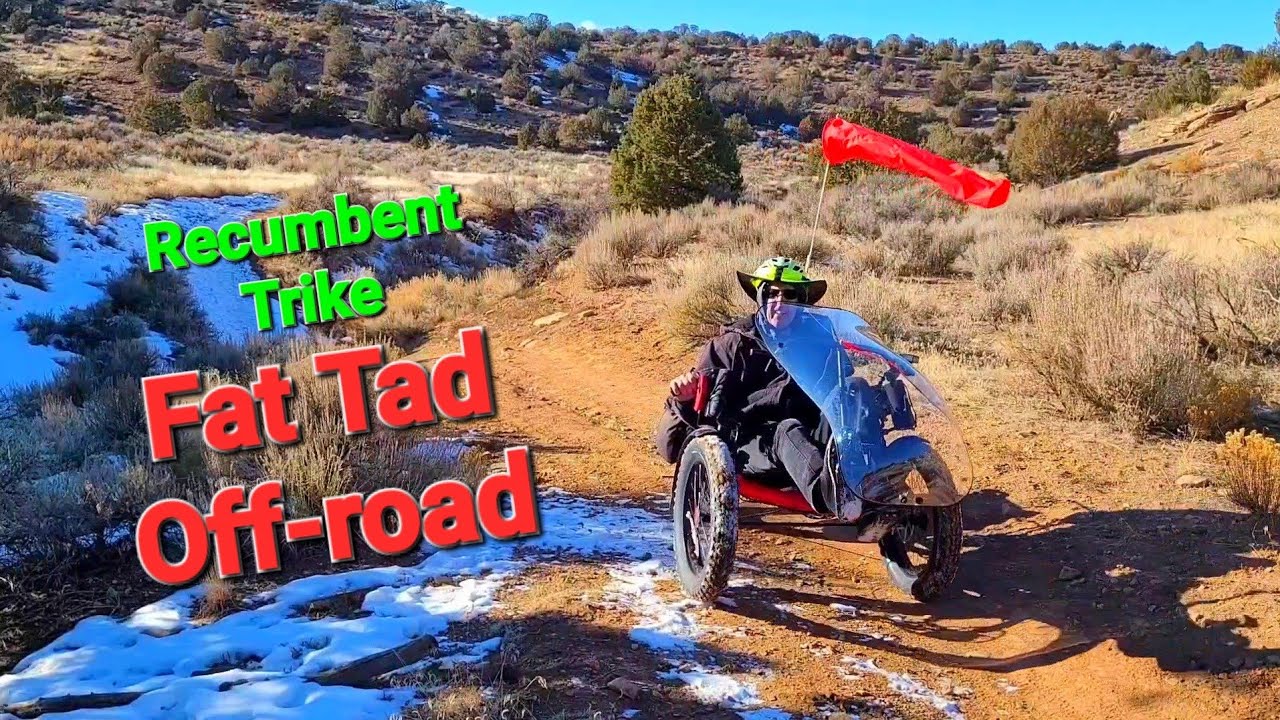 Buzzard Gulch Trails on Fat Tad Recumbent Trike