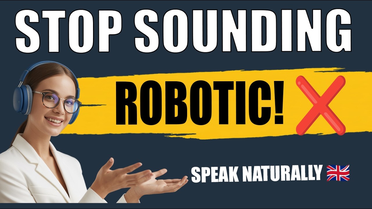 STOP SOUNDING ROBOTIC! ❌ Master Natural British Conversation (Masterclass)