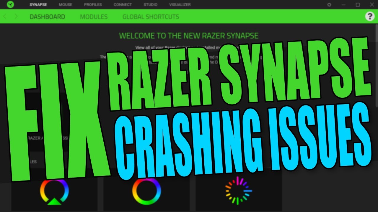 ИСПРАВЛЕНИЕ Сбоев и зависаний Razer Synapse в Windows