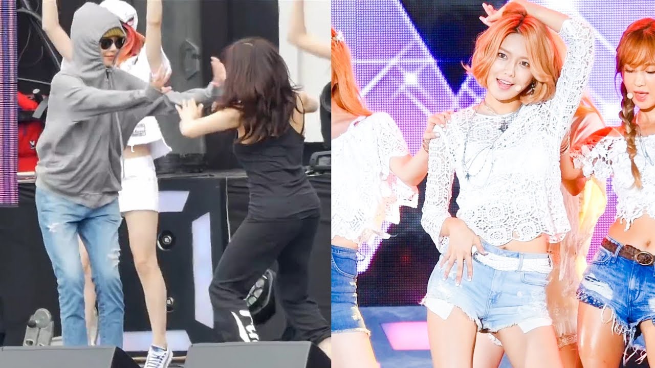 소녀시대 리허설vs본무대
