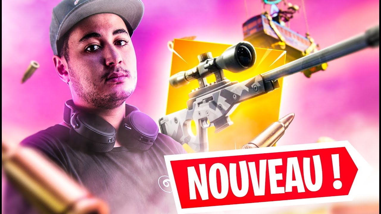 JE SUIS AMOUREUX DU NOUVEAU SNIPER SILENCIEUX SUR FORTNITE !!! ❤️