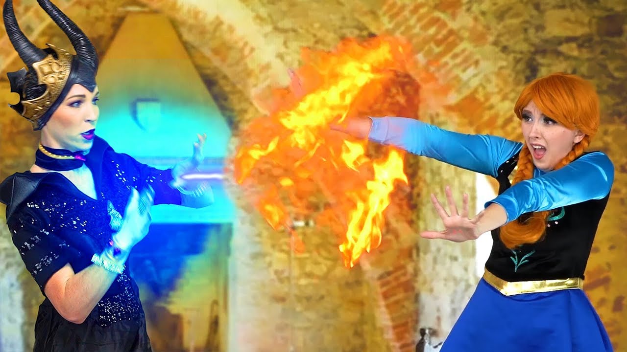 ANNA&rsquo;S NEW POWERS! (Maleficent Takes Elsa&rsquo;s Freezing Powers) Totally TV