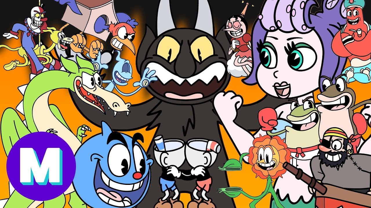 CUPHEAD БИТВА МУЛЬТФИЛЬМ РЭП: ЧАСТЬ 1 & 2