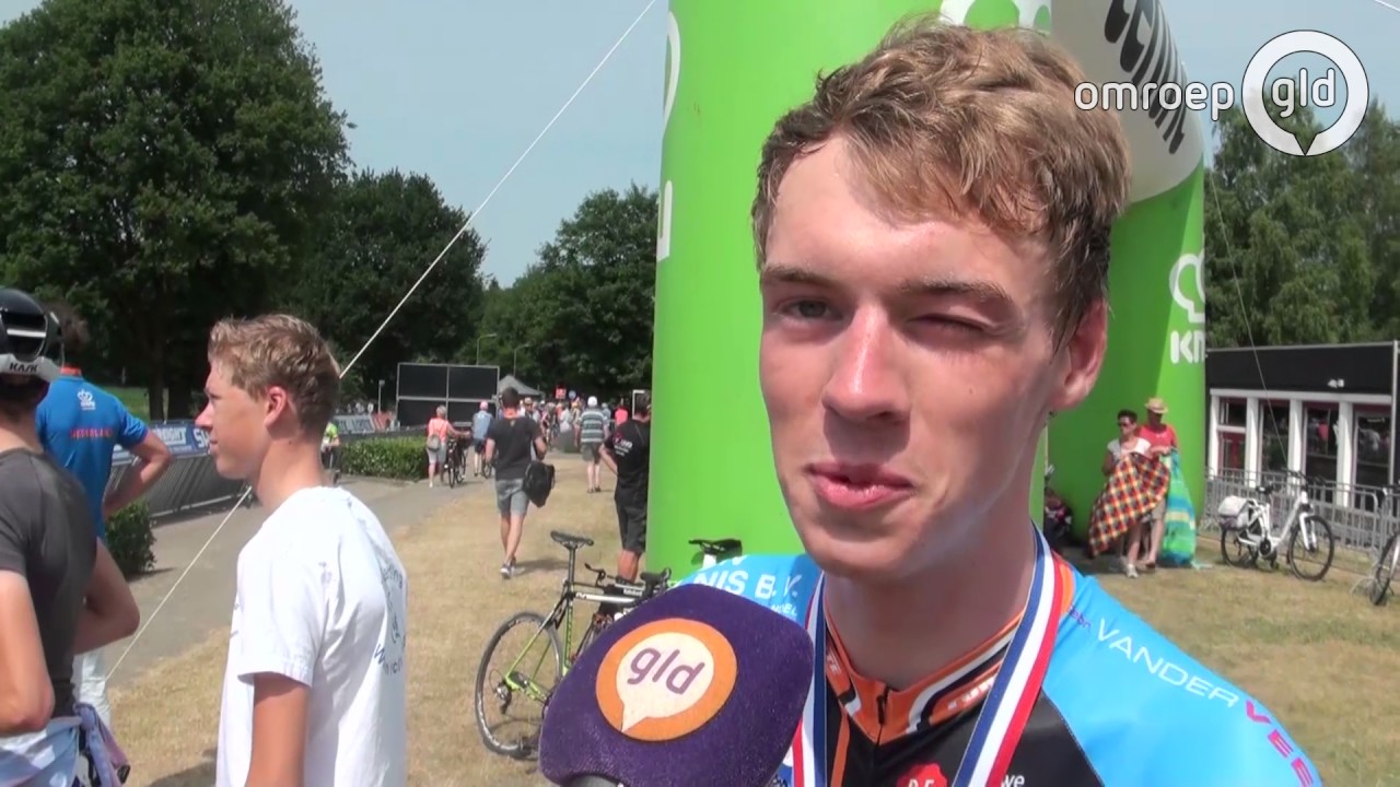 Zilver voor Thymen Arensman bij tijdrit junioren