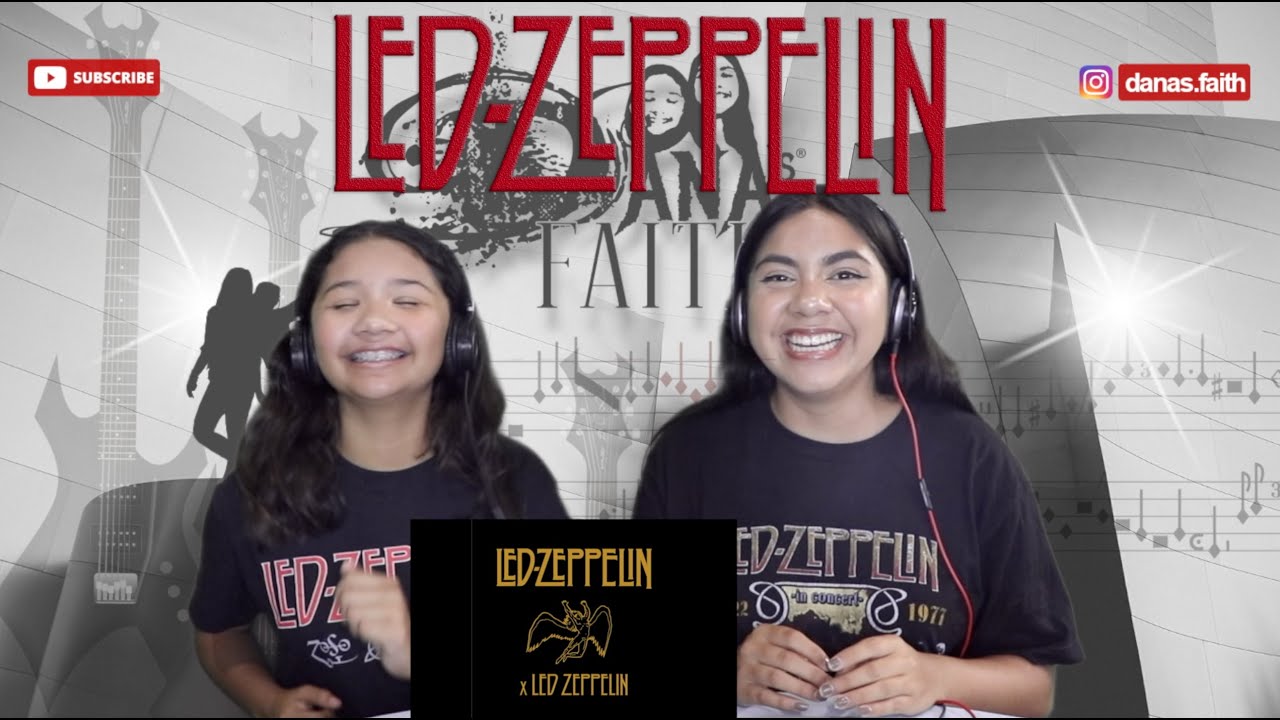 Two Girls React To Led Zeppelin -  Fool in the Rain (Remaster)