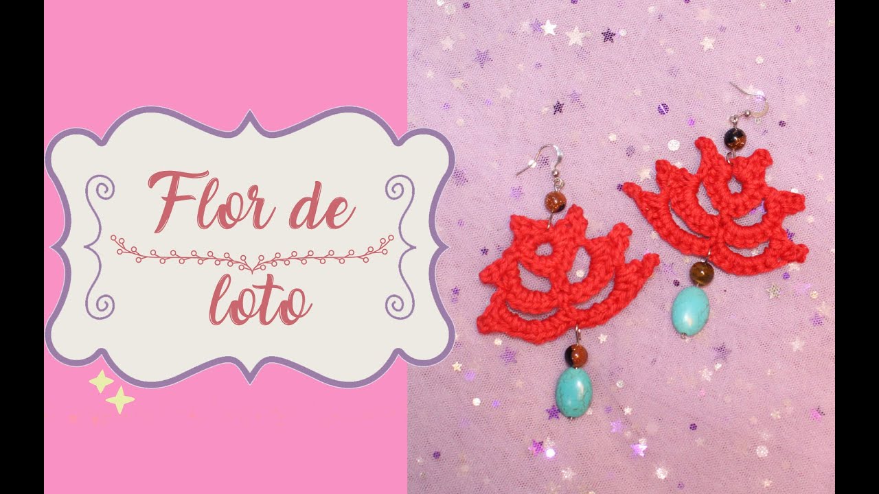 Tutorial crochet|Flor de loto|Super facil