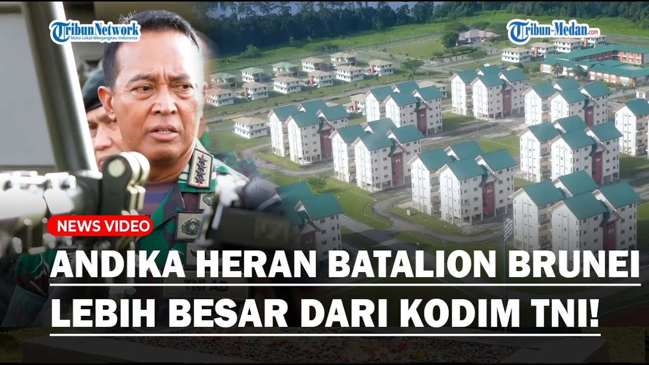 Panglima Andika Kaget Lihat Markas Batalion Tentara Brunei Lebih Besar dari Kodam Milik TNI!