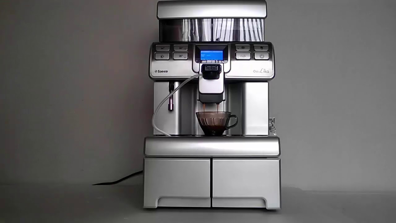 Обзор кофемашины Saeco Aulika Top