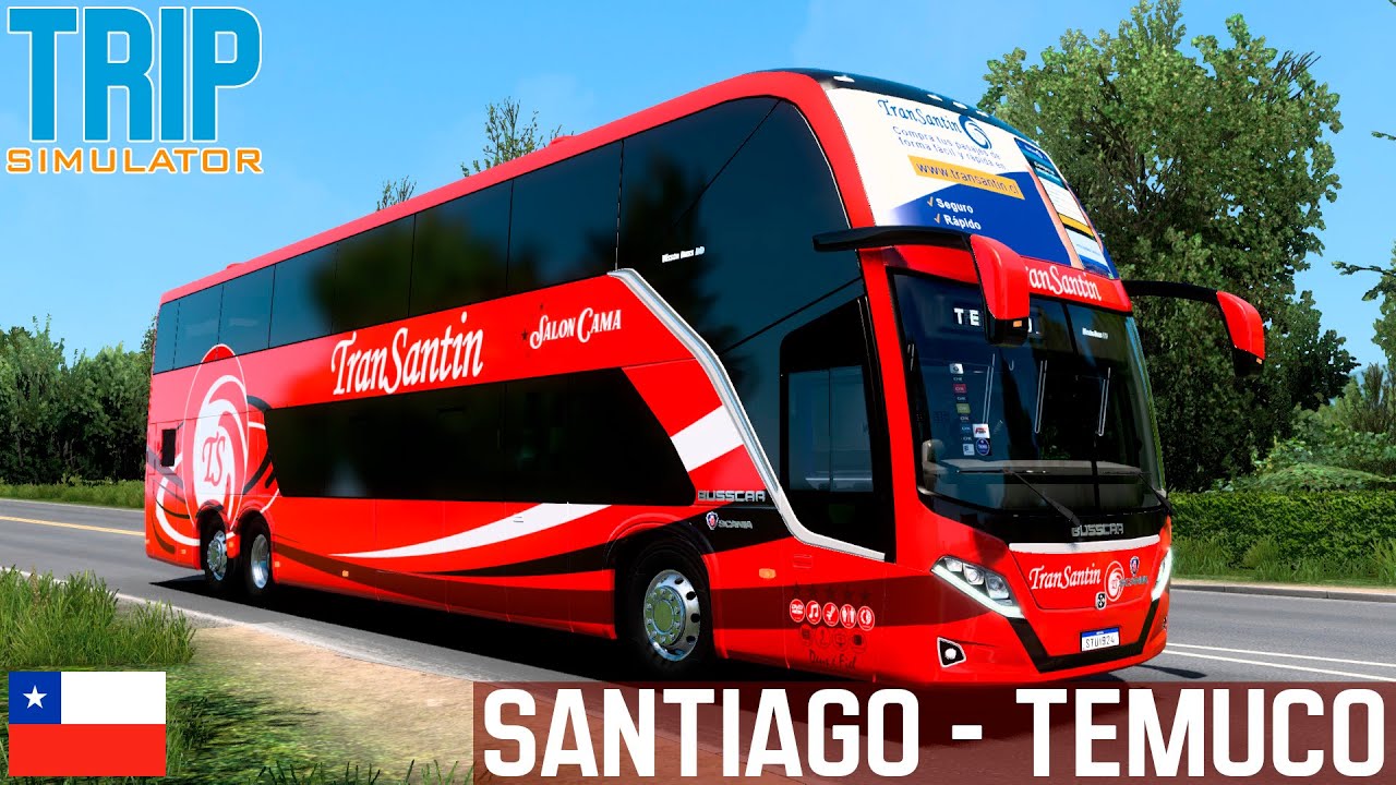 ETS 2 / EAA 1.44 / Santiago - Temuco / Busscar Vissta Buss DD / TranSantin