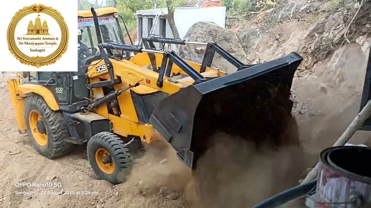 Construction Machine Work | JCB Hitachi Action