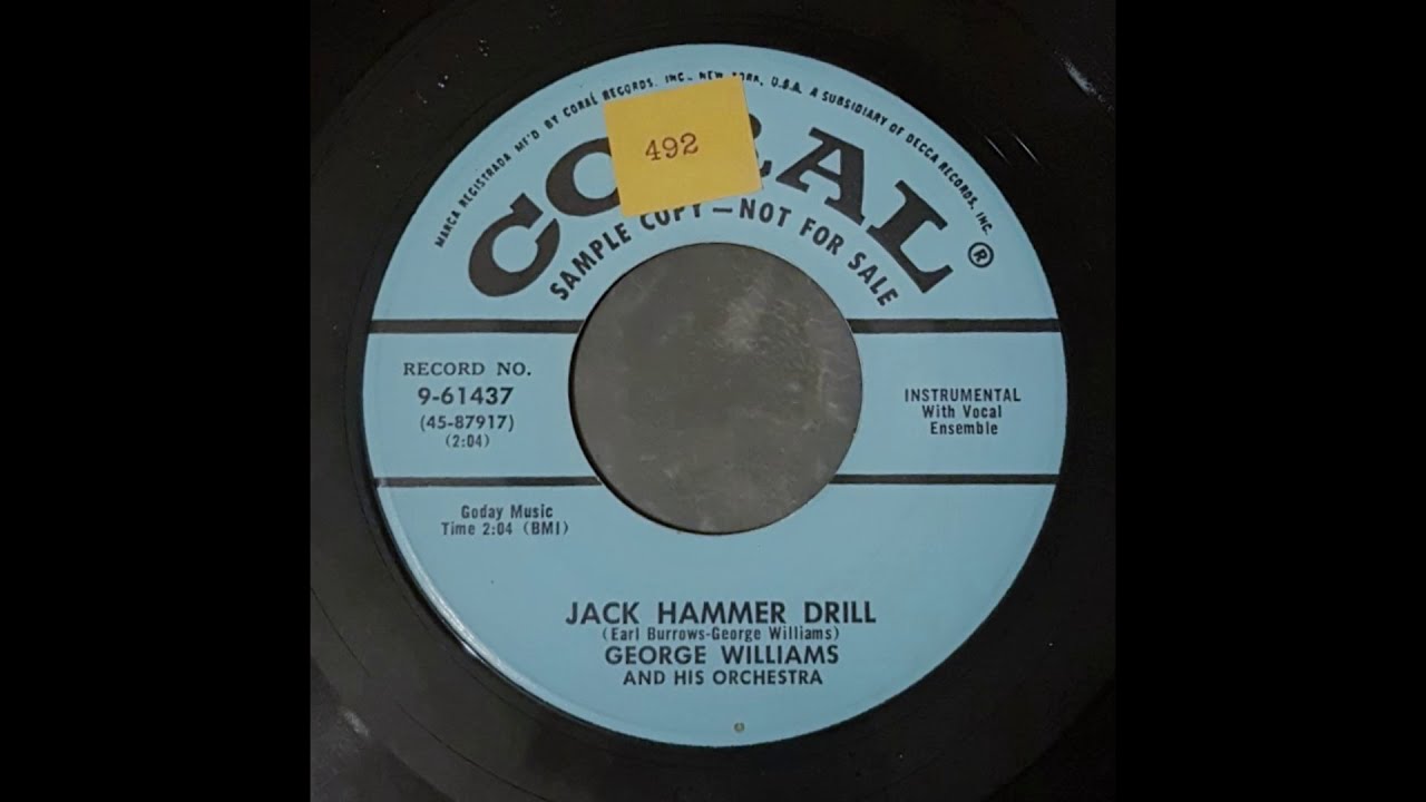 George Williams and his Orchestra - Jack Hammer Drill