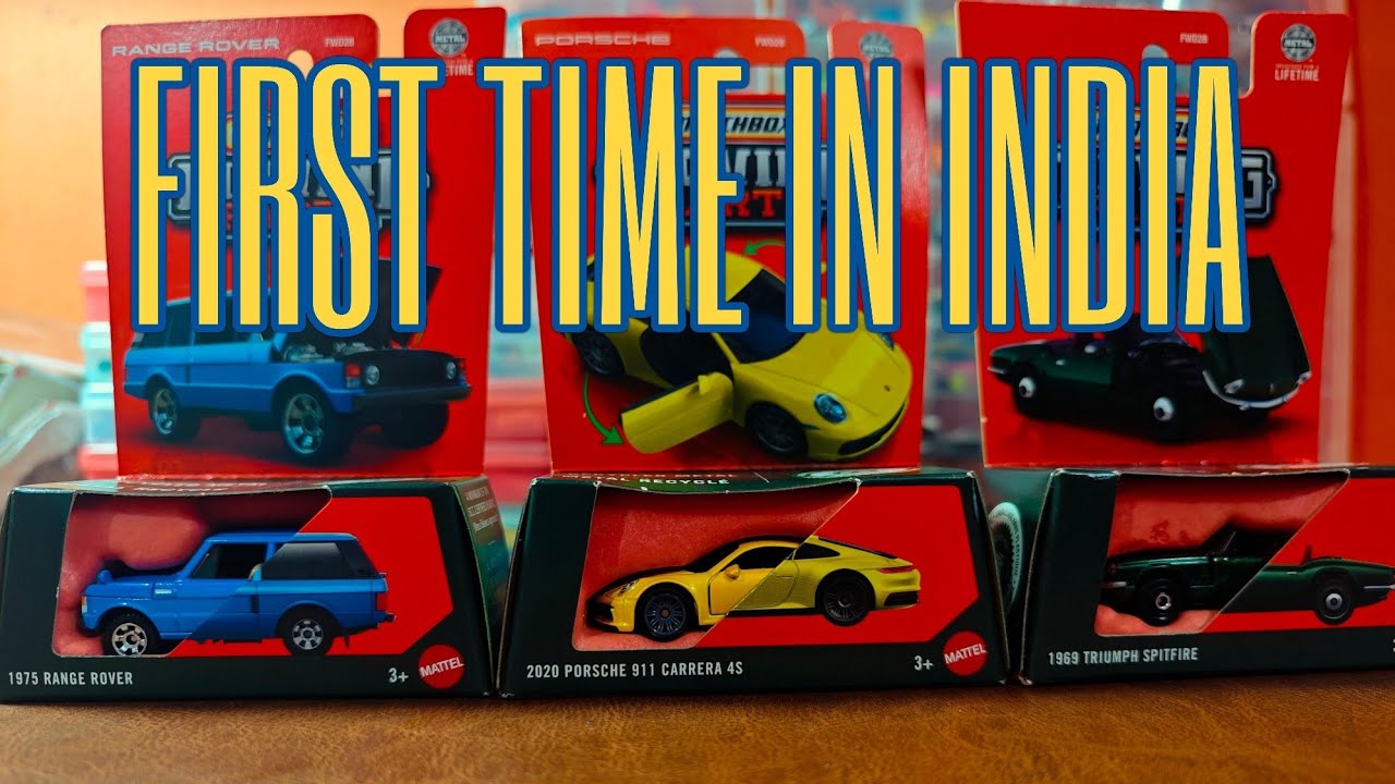 *EXCLUSIVE LOOK* Matchbox Moving Parts 🔥 Legendary Cars 🔥Porsche 911, Range Rover & Triumph Spitfire