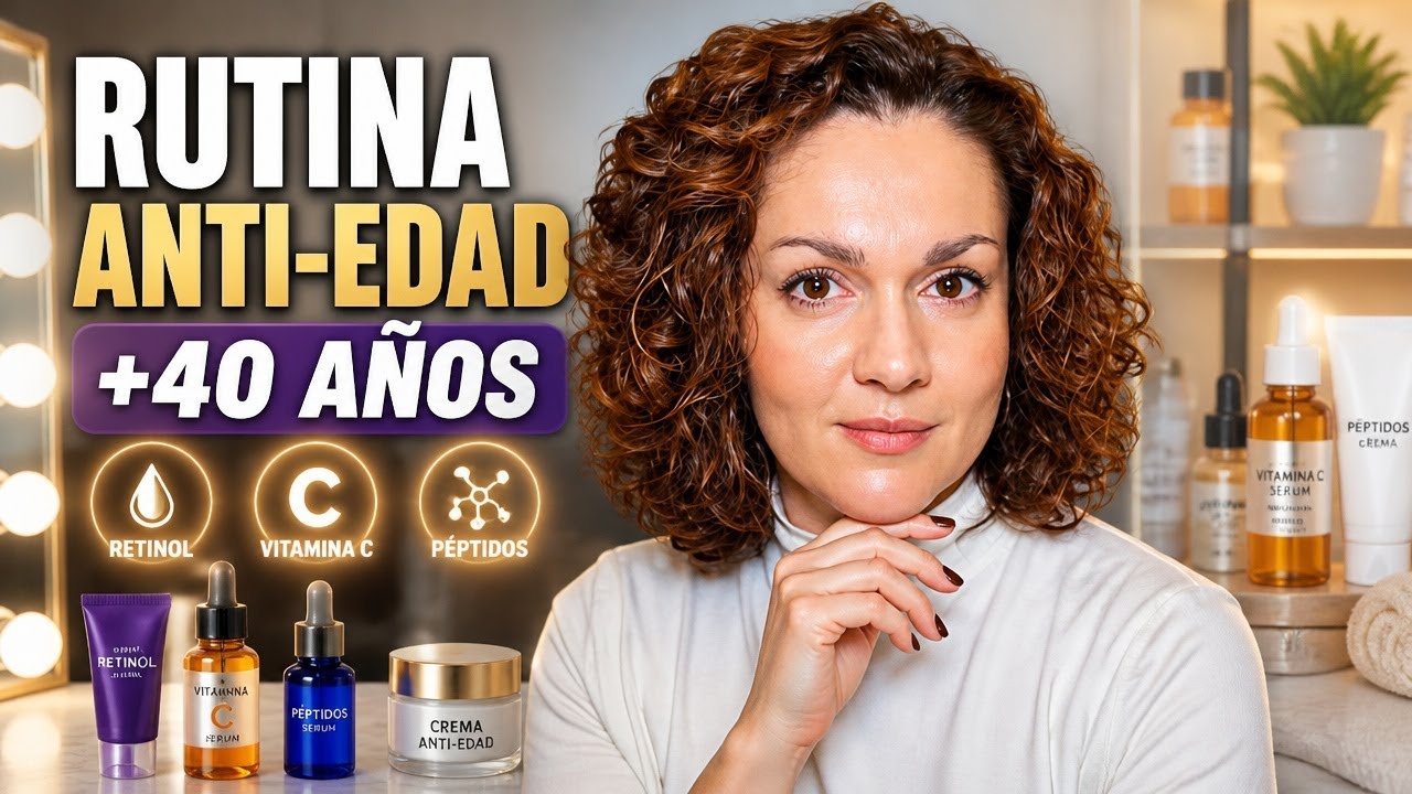 Rutina Facial Piel Madura (+40): Retinol, Vitamina C y Péptidos