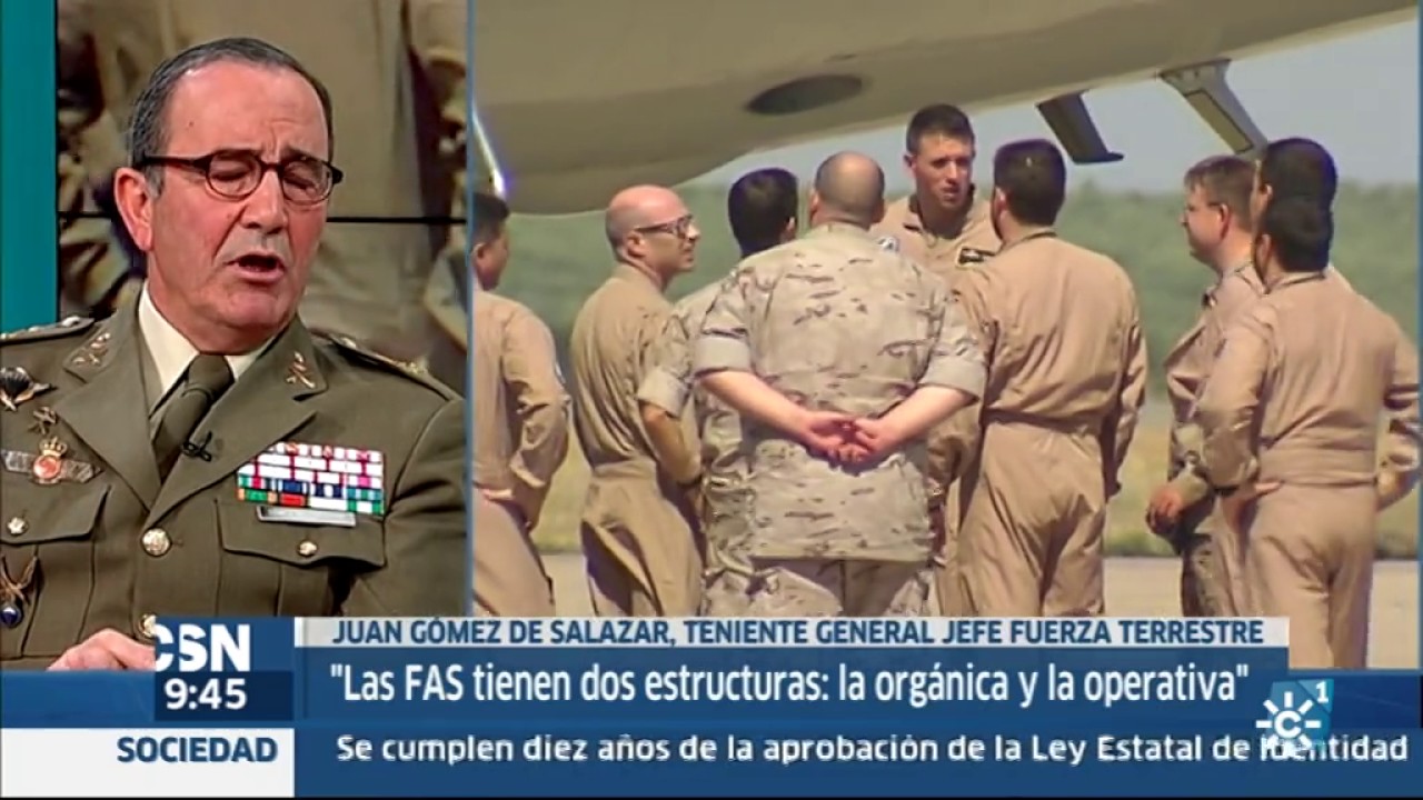 La entrevista | Teniente general Juan Gómez de Salazar