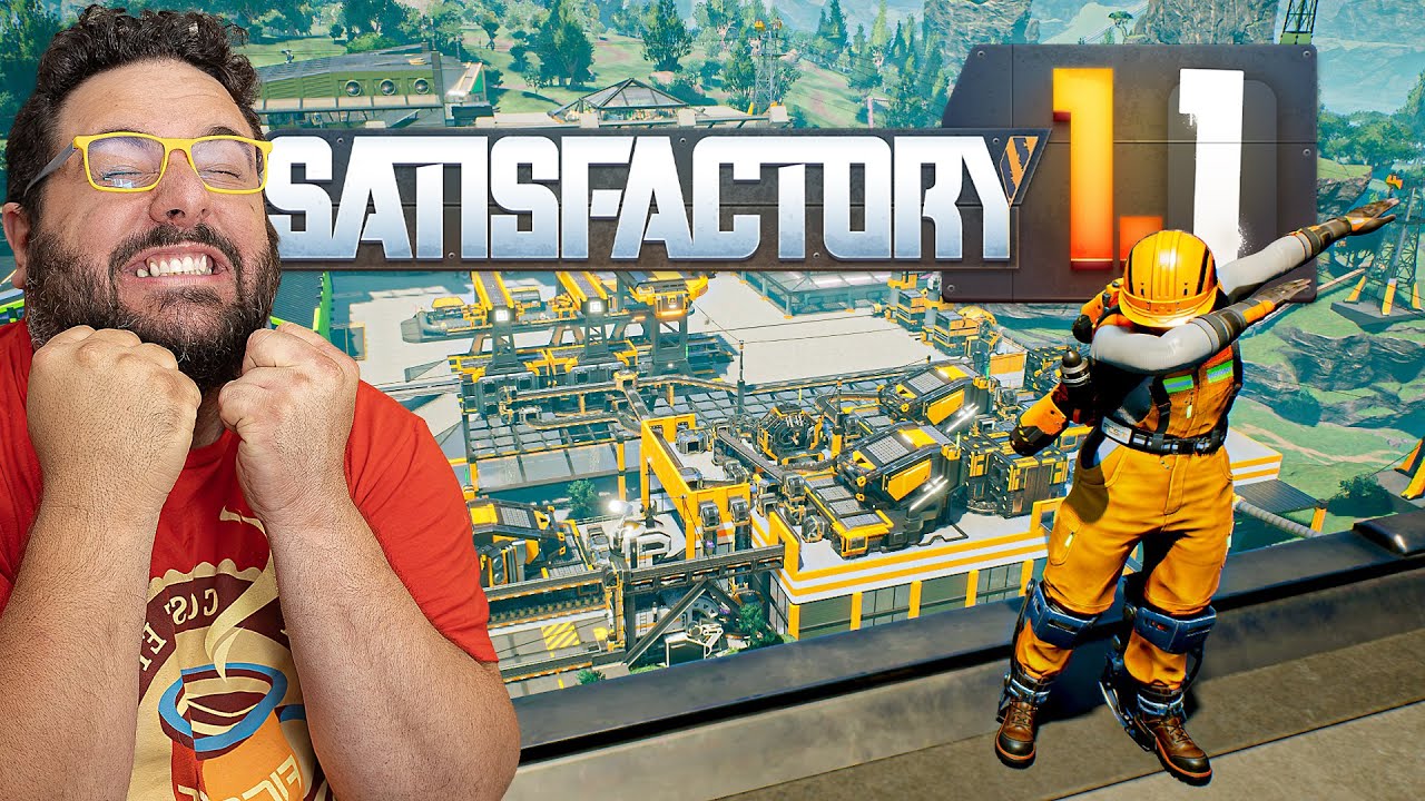 La 1.1 de SATISFACTORY : ENFIN!! ( oui je suis en retard )