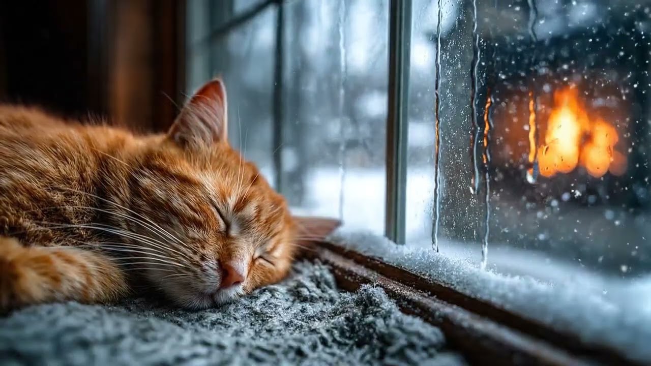 Evening Jazz for Sleeping Cats 🐱 | Gentle Night Calm & Cozy Jazz Atmosphere