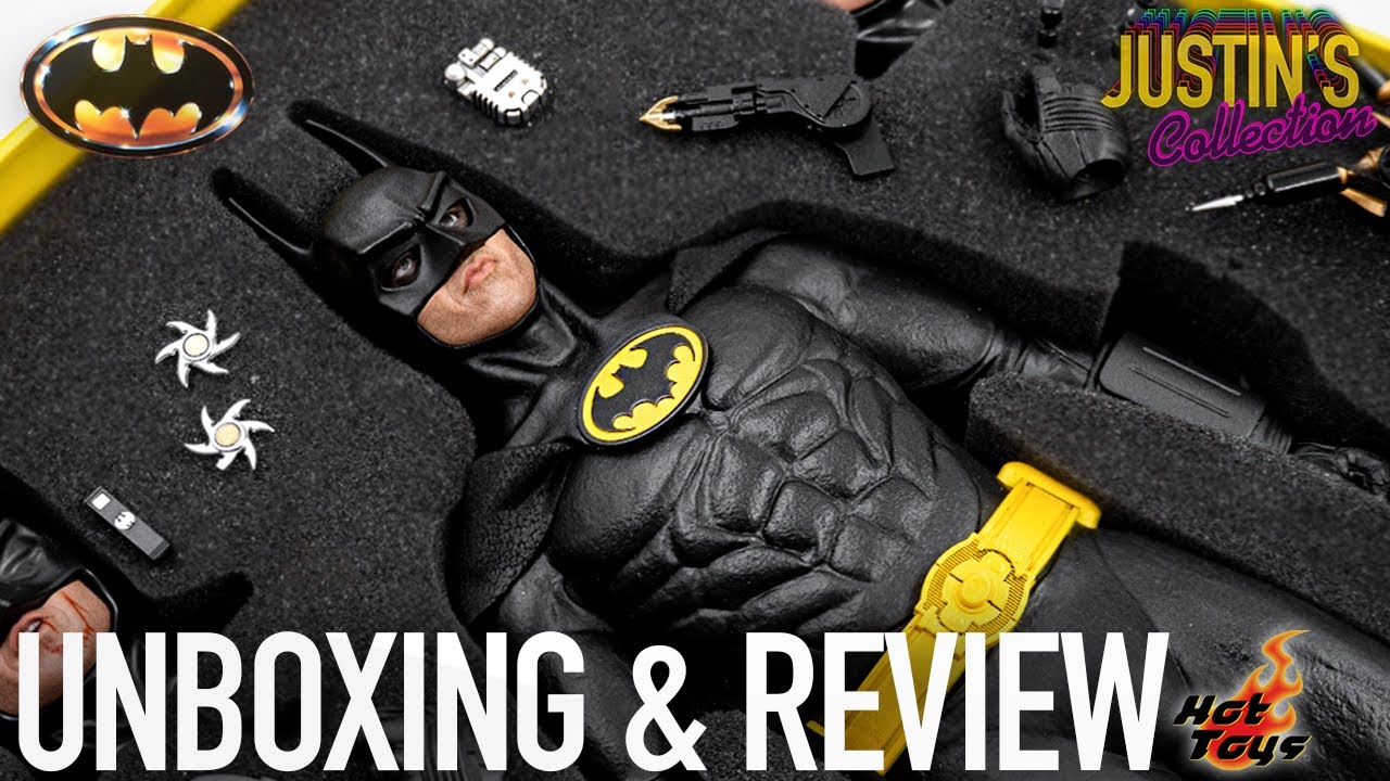 Распаковка и обзор Hot Toys Batman 1989 DX09